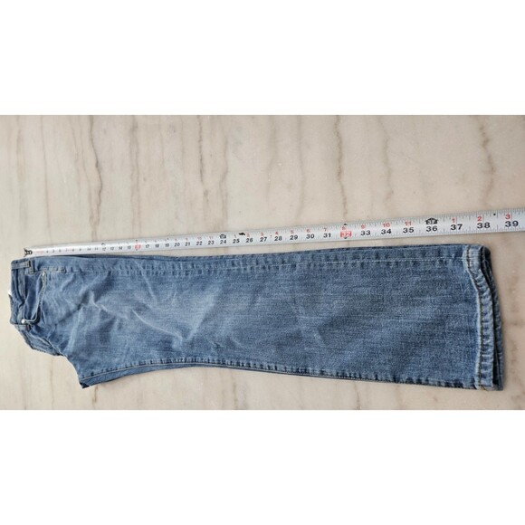 Vineyards Vines Blue Five Pockets Denim Belted Pullover Man Jeans Size 30x30 - Picture 4 of 10